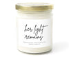 8 oz Her Light Remains Candle | Confetti Candle Co.