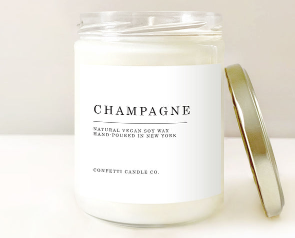 champagne candle