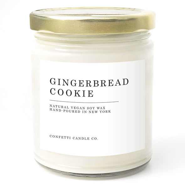 Gingerbread Cookie Soy Candle